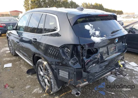 2020 BMW X3 xDrive30I z USA, uszkodzony, nr VIN 5UXTY5C07L9B41485